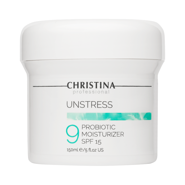 08771ff94860dca716e0f7c6b84c1b6a1 Christina Unstress Probiotic Moisturizer SPF15 Увлажняющее крем с пробиотическим действием 150 мл
