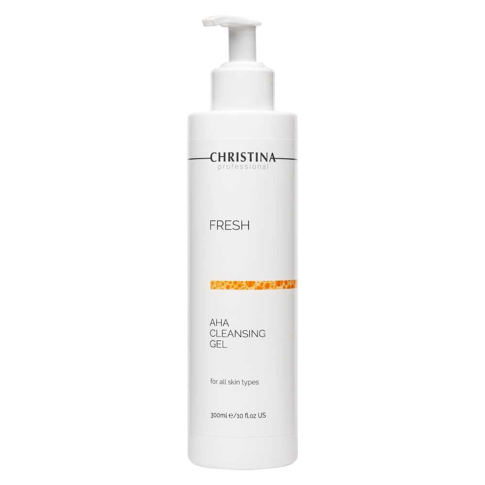 1b39f8d8226f118bbc6185a3faa3f6e8 CHRISTINA Fresh AHA Cleansing Gel Очищающий гель с фруктовыми кислотами 300 мл