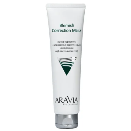 ARAVIA Blemish Correction Mask Маска корректор против несовершенств с хлорофилл-каротиновым комплексом и Д-пантенолом 3% 100 мл