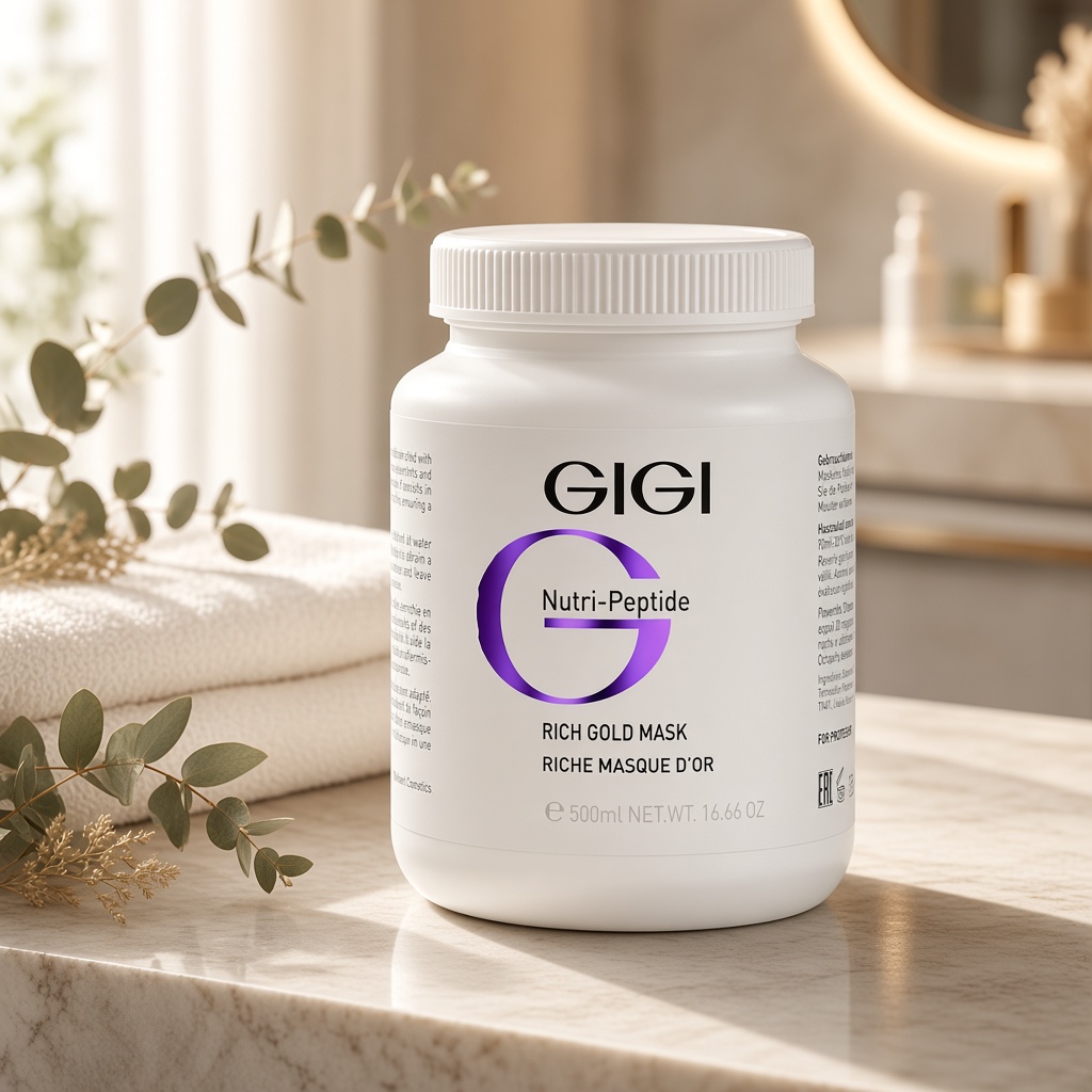 gigi nutri peptide rich gold mask Пептидная золотая маска 500 мл GIGI Nutri Peptide Rich Gold Mask Пептидная золотая маска 500 мл — изображение 1