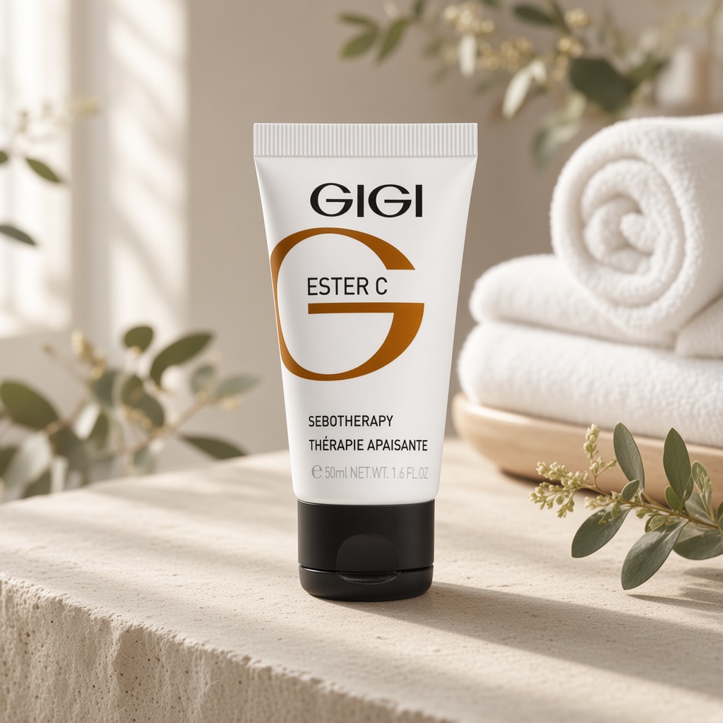 gigi ester c sebotherapy Крем для жирной и чувствительной кожи от себореи 50 мл GIGI Ester C Sebotherapy Крем для жирной и чувствительной кожи от себореи 50 мл — изображение 1