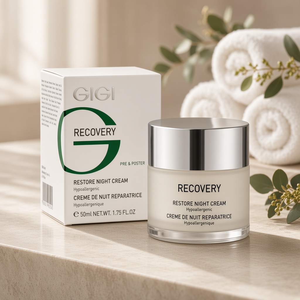 gigi Восстанавливающий ночной крем restore night cream 50 мл GIGI Восстанавливающий ночной крем Restore Night Cream 50 мл — изображение 1