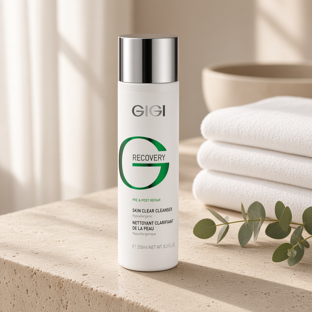 gigi Гель для бережного очищения pre & post repair skin clear cleanser 250 мл GIGI Гель для бережного очищения Pre & Post Repair Skin Clear Cleanser 250 мл — изображение 1