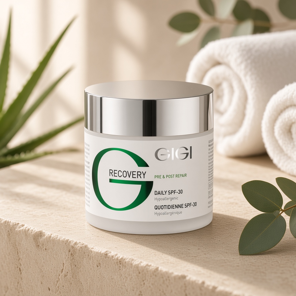 gigi recovery daily spf30 Крем увлажняющий восстанавливающий 250 мл GIGI Recovery Daily SPF30 Крем увлажняющий восстанавливающий 250 мл — изображение 1