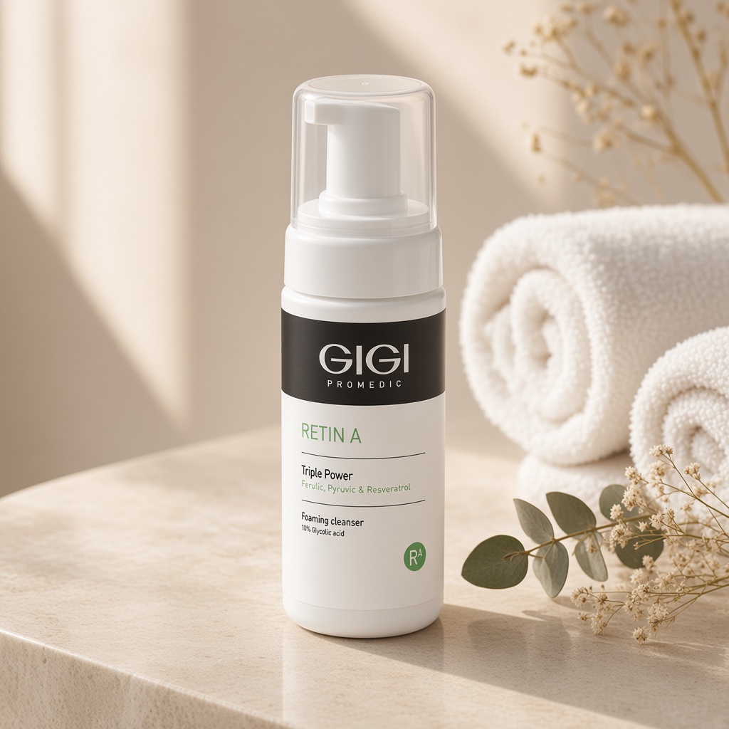 gigi retin a triple power foaming cleanser Очищающий мусс 120 мл GIGI Retin A Triple Power Foaming Cleanser Очищающий мусс 120 мл — изображение 1