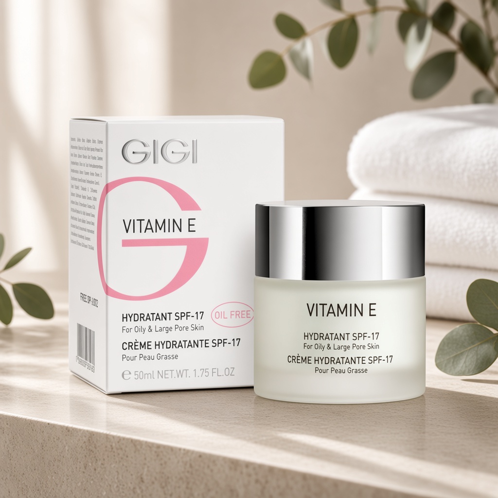 gigi vitamin e moisturizer for oily skin Крем увлажняющий для жирной кожи 250 мл GIGI Vitamin E Moisturizer For Oily Skin Крем увлажняющий для жирной кожи 250 мл — изображение 1