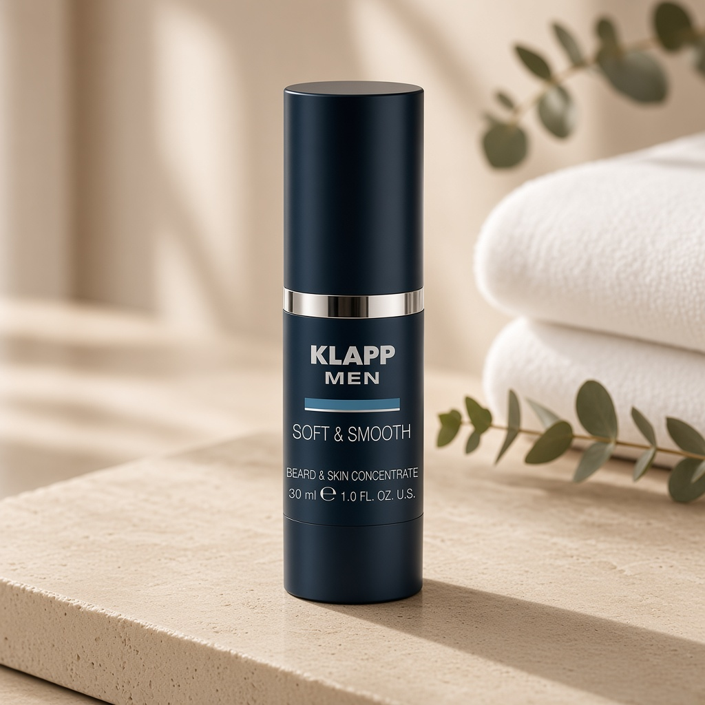 klapp men soft & smooth beard & skin concentrate Концентрат для бороды и кожи лица 30 мл KLAPP Men Soft & Smooth Beard & Skin Concentrate Концентрат для бороды и кожи лица 30 мл — изображение 1