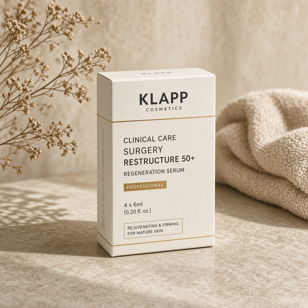 klapp Сыворотка Реструктура 50+ clinical care surgery restructure 50+ regeneration serum 4 шт х 6 мл Klapp Сыворотка Реструктура 50+ CLINICAL CARE SURGERY Restructure 50+ Regeneration Serum 4 шт х 6 мл — изображение 1
