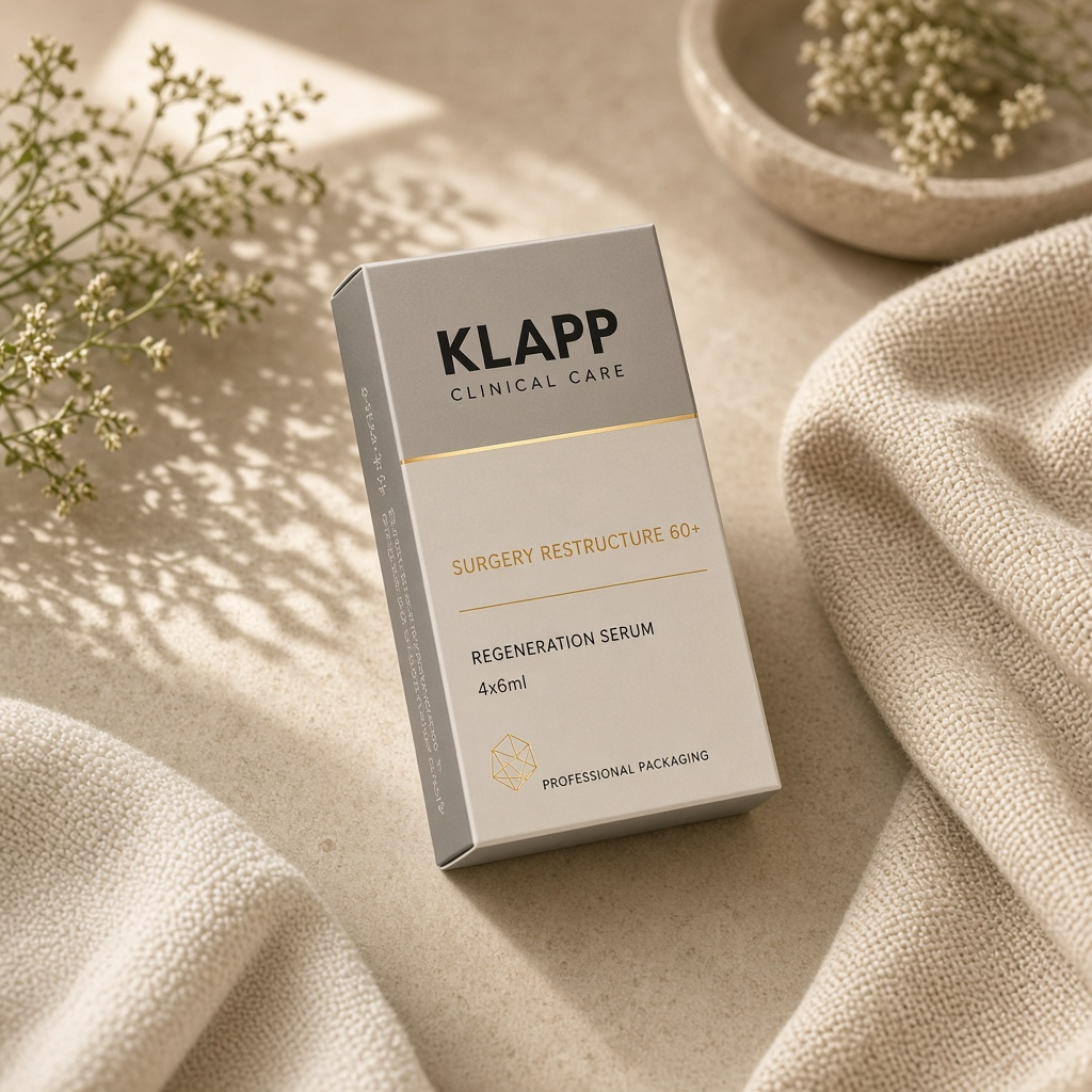 klapp Сыворотка Реструктура 60+ clinical care surgery restructure 50+ regeneration serum 4 шт х 6 мл Klapp Сыворотка Реструктура 60+ CLINICAL CARE SURGERY Restructure 50+ Regeneration Serum 4 шт х 6 мл — изображение 1