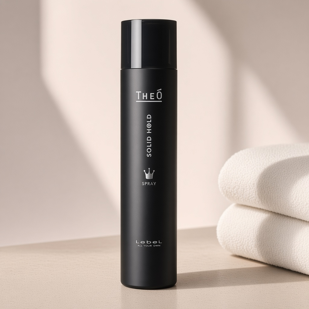 lebel theo spray solid hold Спрей сильной фиксации 170 гр Lebel Theo Spray Solid Hold Спрей сильной фиксации 170 гр — изображение 1