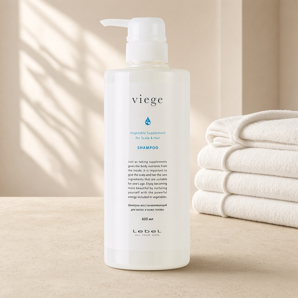 lebel viege shampoo Шампунь восстанавливающий для волос и кожи головы 600 мл Lebel Viege Shampoo Шампунь восстанавливающий для волос и кожи головы 600 мл — изображение 1