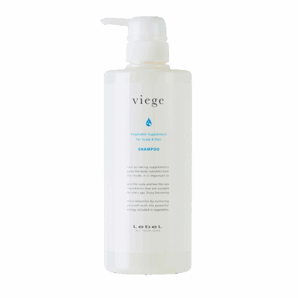 Lebel Viege Shampoo Шампунь восстанавливающий для волос и кожи головы 600 мл