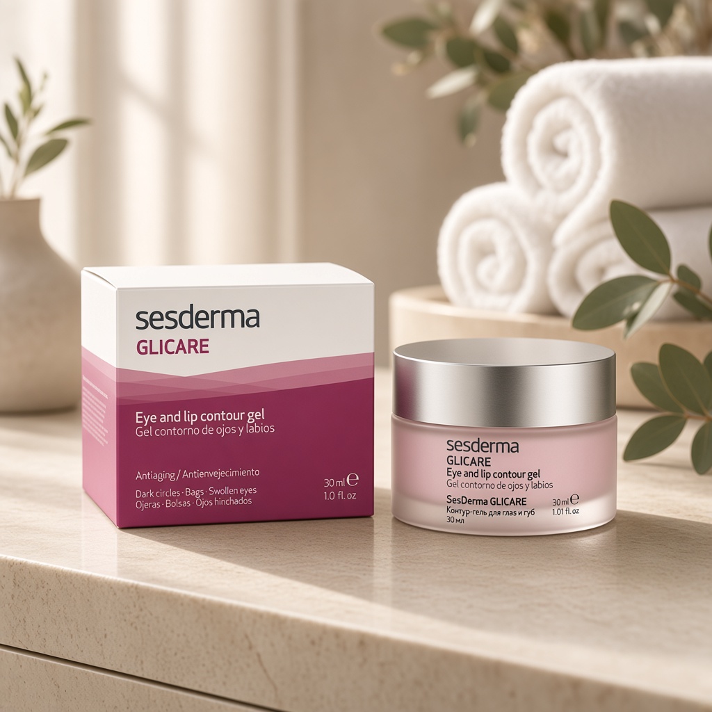 sesderma glicare Контур гель для глаз и губ 30 мл SesDerma GLICARE Контур-гель для глаз и губ 30 мл — изображение 1