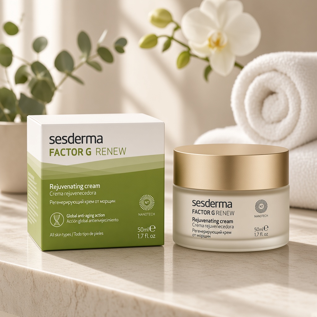 sesderma factor g renew rejuvenating cream Регенерирующий крем от морщин 50 мл SesDerma FACTOR G RENEW Rejuvenating cream Регенерирующий крем от морщин 50 мл — изображение 1