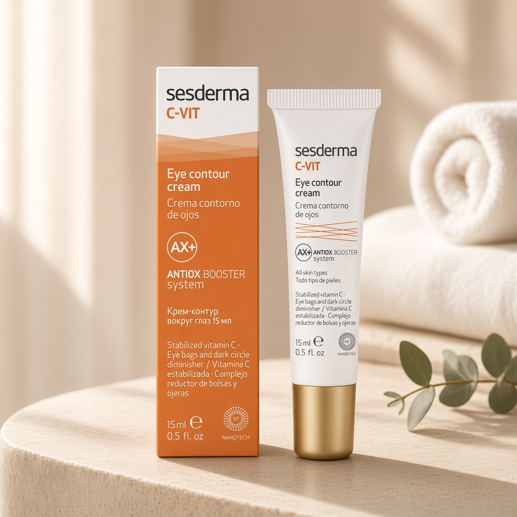 sesderma c vit eye contour cream Крем контур вокруг глаз 15 мл SesDerma C-VIT Eye contour cream Крем-контур вокруг глаз 15 мл — изображение 1