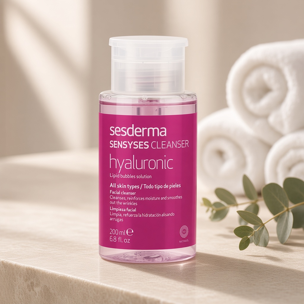 sesderma sensyses cleanser hyaluronic Лосьон липосомальный для снятия макияжа увлажняющий антивозрастной 200 мл SesDerma SENSYSES CLEANSER Hyaluronic Лосьон липосомальный для снятия макияжа увлажняющий антивозрастной 200 мл — изображение 1