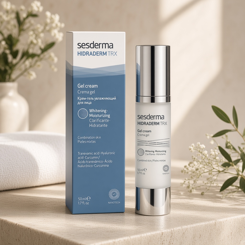 sesderma hidraderm trx gel cream Крем гель увлажняющий для лица 50 мл SesDerma HIDRADERM TRX Gel cream Крем-гель увлажняющий для лица 50 мл — изображение 1