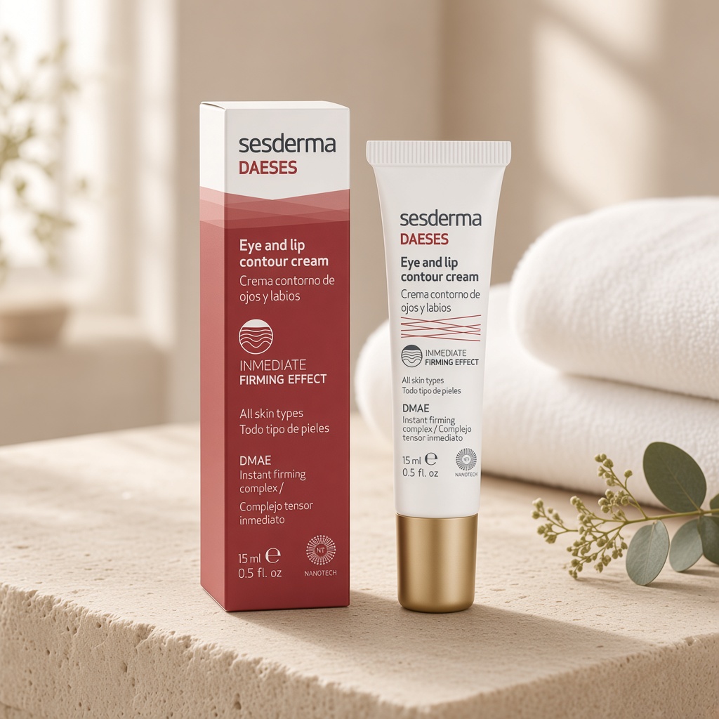 sesderma daeses eyes lips contour cream Крем контур для глаз и губ 15 мл SesDerma DAESES EYES-LIPS CONTOUR CREAM Крем-контур для глаз и губ 15 мл — изображение 1