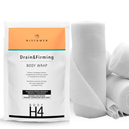 H4 Drain&Firming Body Wrap Бандаж укрепляющий лимфодренажный 250 мл 16 м HISTOMER