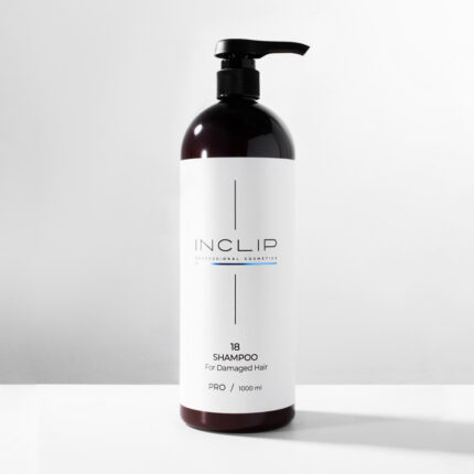 Шампунь для реконструкции поврежденных волос с кератином №18 1000 мл INCLIP