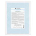 Janssen Collagen Hyaluron Коллагеновая маска с гиалуроновой кислотой голубой лист 1 шт