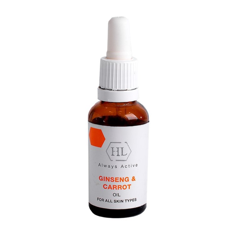 GINSENG_CARROT-OIL Holy Land Ginseng & Carrot Oil Масляный концентрат для лица 30 мл