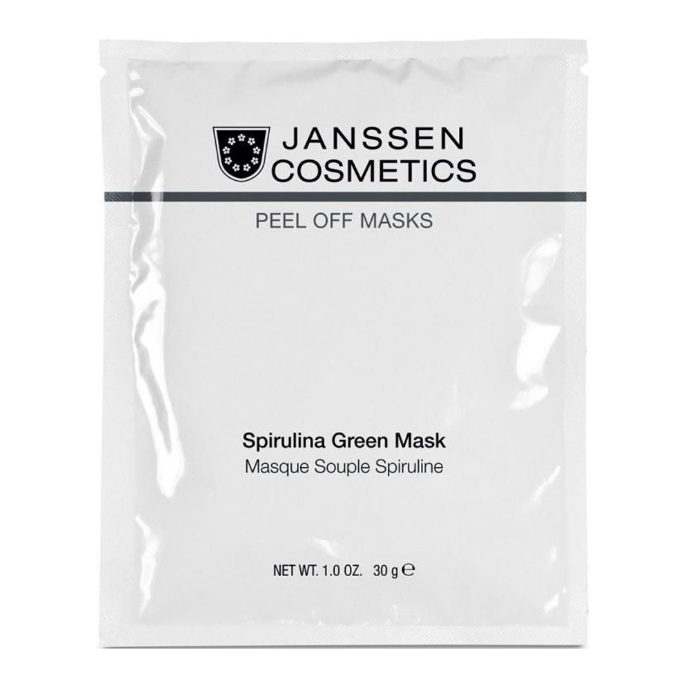a Janssen Spirulina Green Mask Зеленая моделирующая маска со спирулиной 30 гр