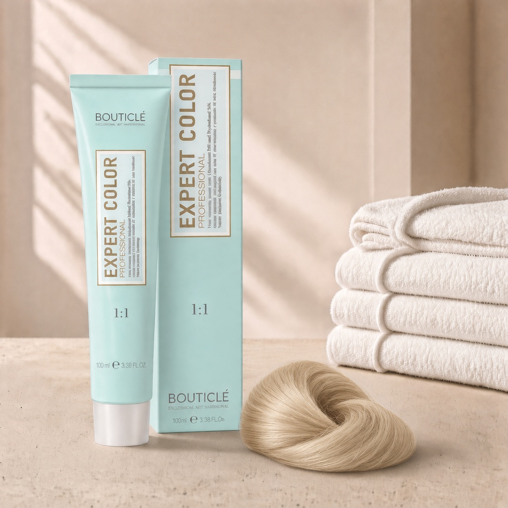 bouticle expert color 12.61 Перманентная крем краска для волос Перламутрово пепельный экстра блонд 100 мл BOUTICLE Expert Color 12.61 Перманентная крем-краска для волос Перламутрово пепельный экстра блонд 100 мл — изображение 1