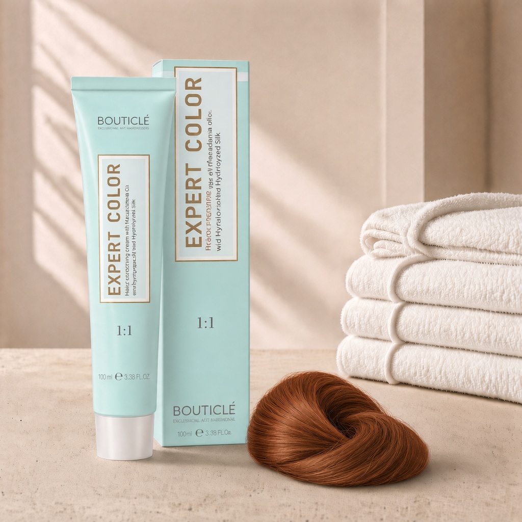 bouticle expert color 6.37 Перманентная крем краска для волос Темно русый золотисто коричневый 100 мл BOUTICLE Expert Color 6.37 Перманентная крем-краска для волос Темно-русый золотисто коричневый 100 мл — изображение 1