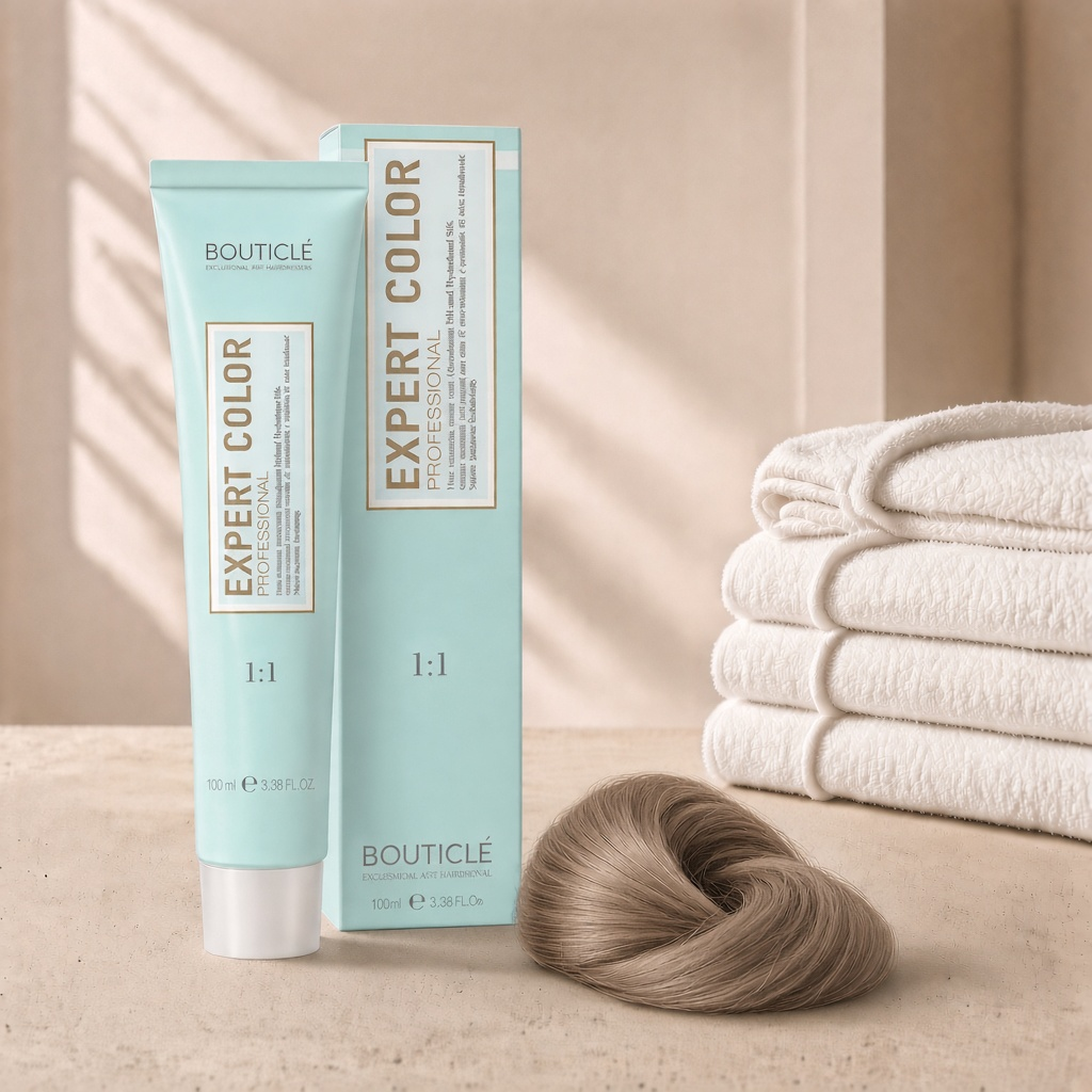 bouticle expert color 7.1 Перманентная крем краска для волос Русый пепельный 100 мл BOUTICLE Expert Color 7.1 Перманентная крем-краска для волос Русый пепельный 100 мл — изображение 1