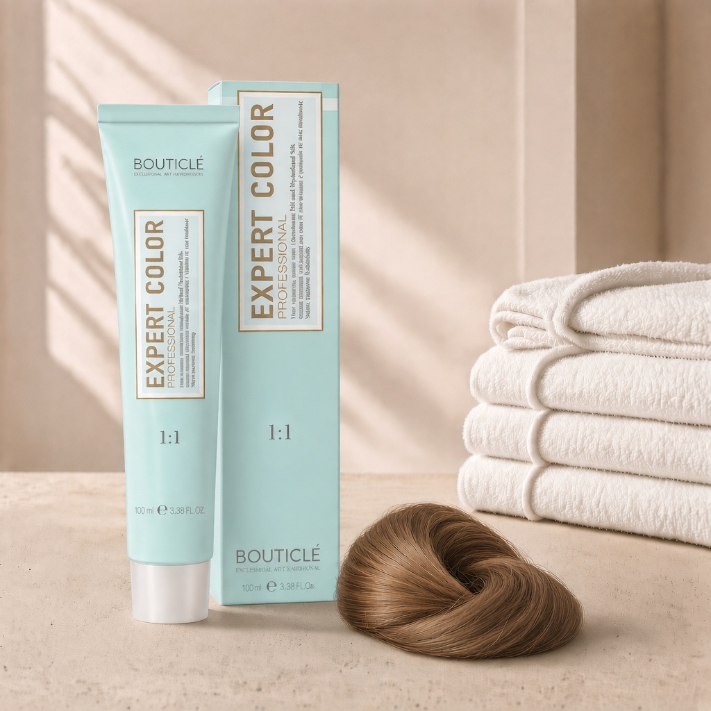 bouticle expert color 7.3 Перманентная крем краска для волос Русый золотой 100 мл BOUTICLE Expert Color 7.3 Перманентная крем-краска для волос Русый золотой 100 мл — изображение 1