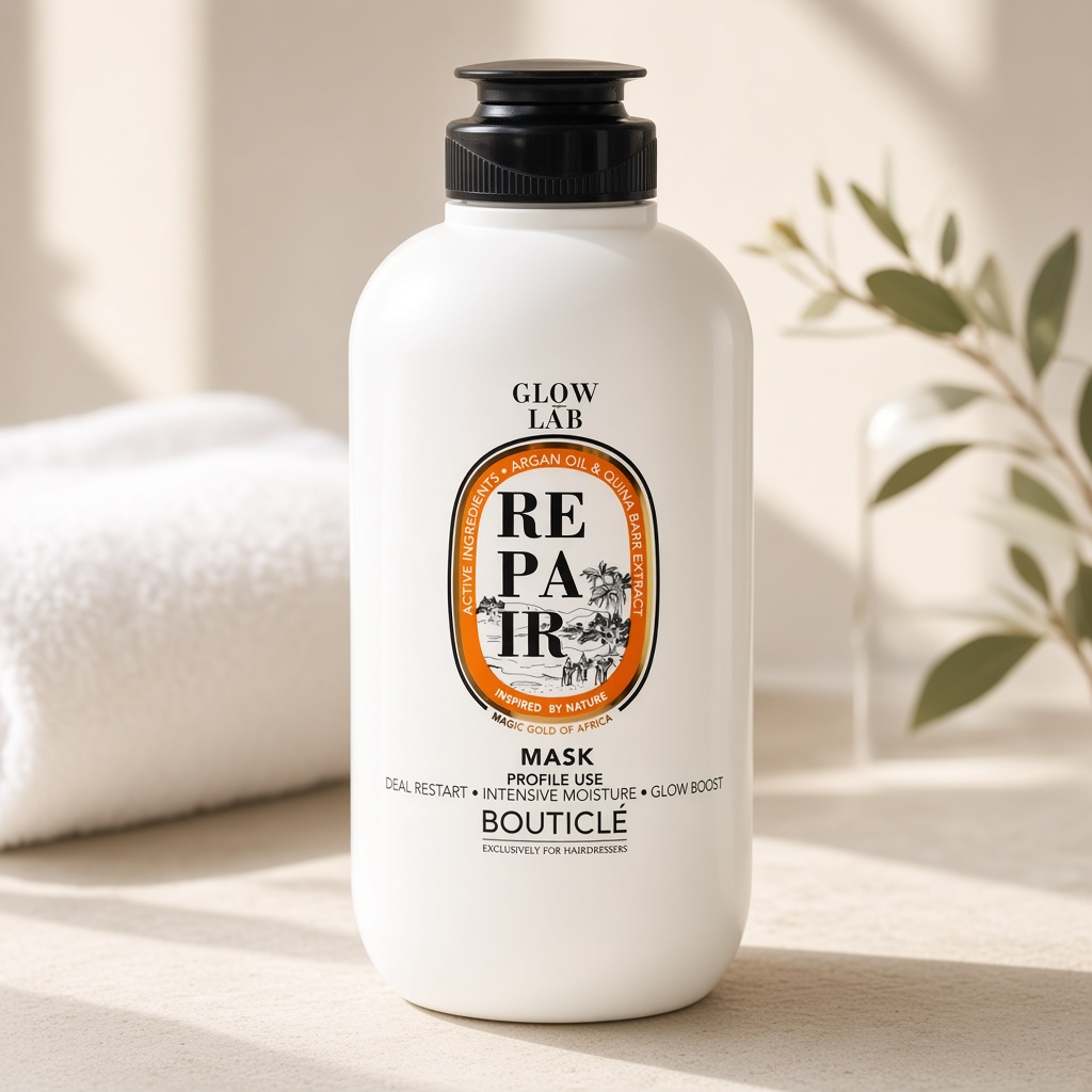 bouticle argan repair illuminating mask Маска для волос восстанавливающая придающая сияние 250 мл BOUTICLE Argan Repair illuminating mask Маска для волос восстанавливающая придающая сияние 250 мл — изображение 1