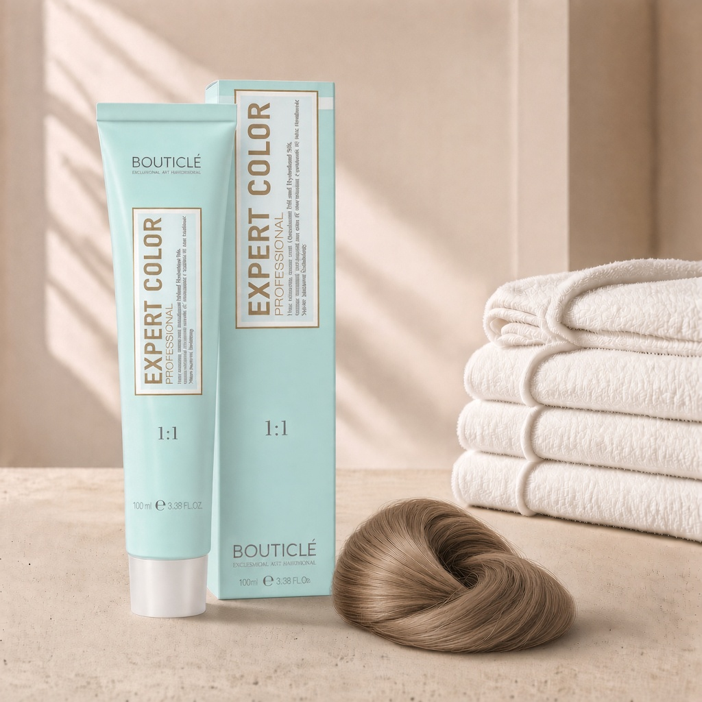 bouticle expert color 8.18 Перманентная крем краска для волос Светло русый пепельно жемчужный 100 мл BOUTICLE Expert Color 8.18 Перманентная крем-краска для волос Светло русый пепельно жемчужный 100 мл — изображение 1