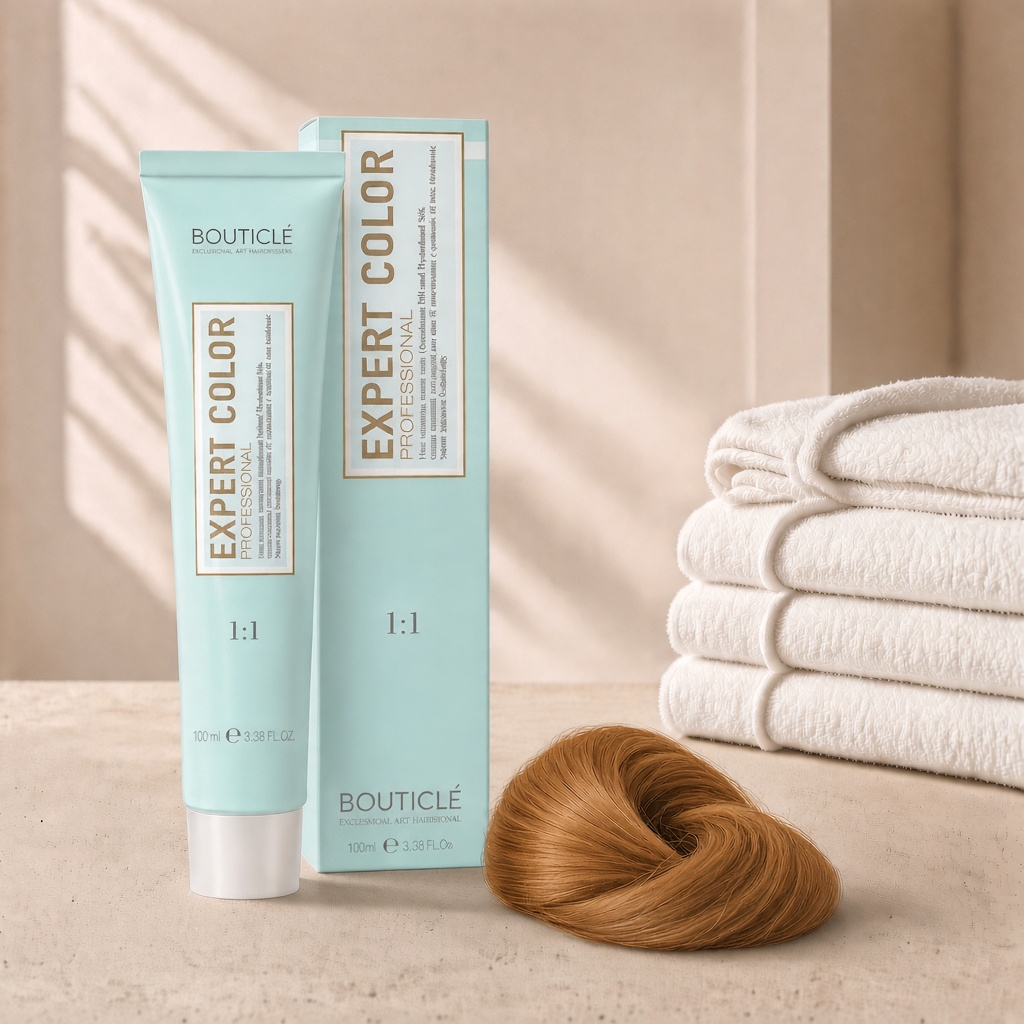 bouticle expert color 8.4 Перманентная крем краска для волос Светло русый медный 100 мл BOUTICLE Expert Color 8.4 Перманентная крем-краска для волос Светло русый медный 100 мл — изображение 1