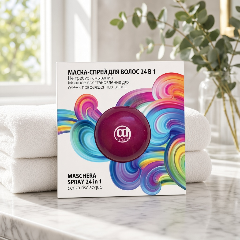 Маска спрей для волос 24в1 20 мл constant delight Маска-спрей для волос 24в1 20 мл CONSTANT DELIGHT — изображение 1