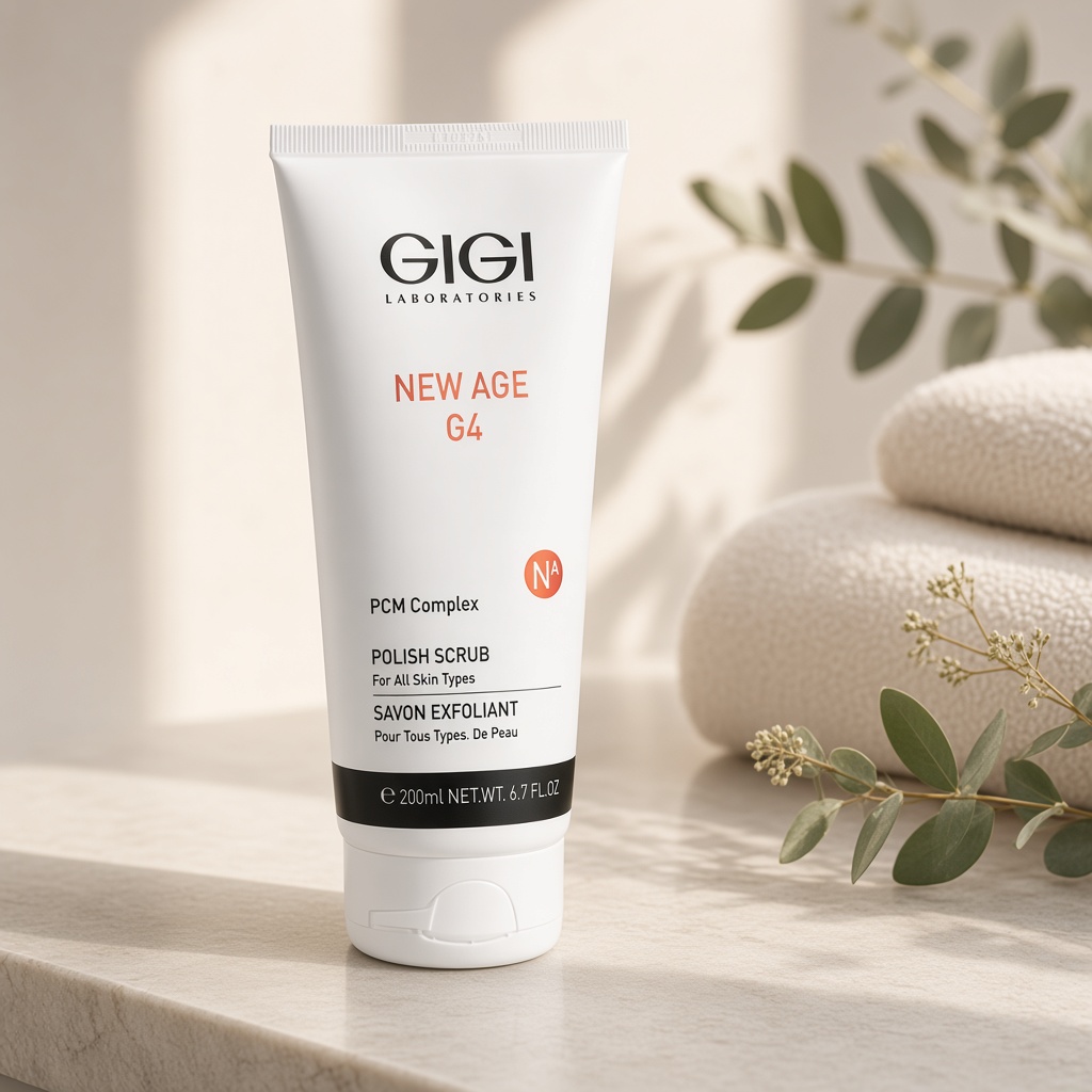 gigi new age g4 polish scrub Мыло скраб отшелушивающее 200 мл GIGI New Age G4 Polish Scrub Мыло-скраб отшелушивающее 200 мл — изображение 1