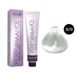 OLLIN Performance Перманентная крем-краска для волос 0/0 нейтральный 60 мл