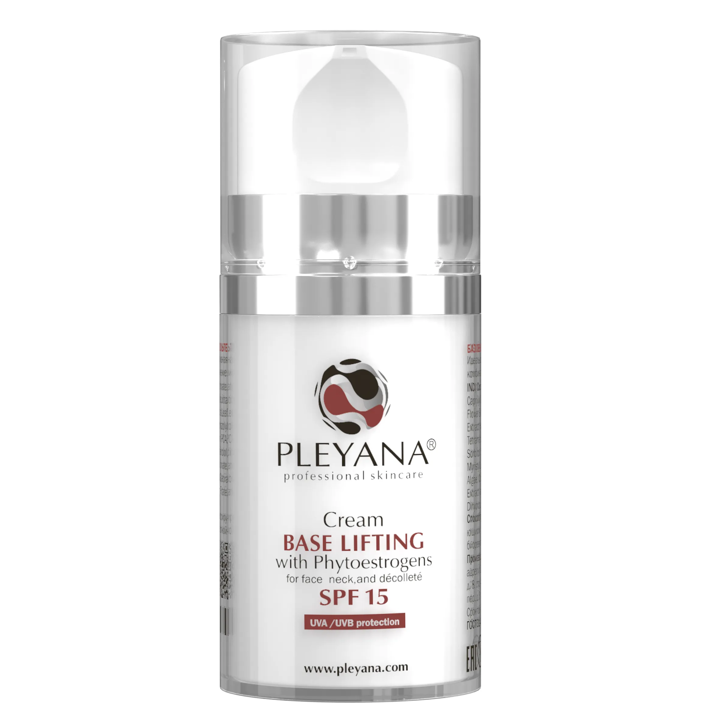 Базовый лифтинг крем с фитоэстрогенами 50 ml pleyana Базовый лифтинг-крем с фитоэстрогенами 150 ml PLEYANA — изображение 1