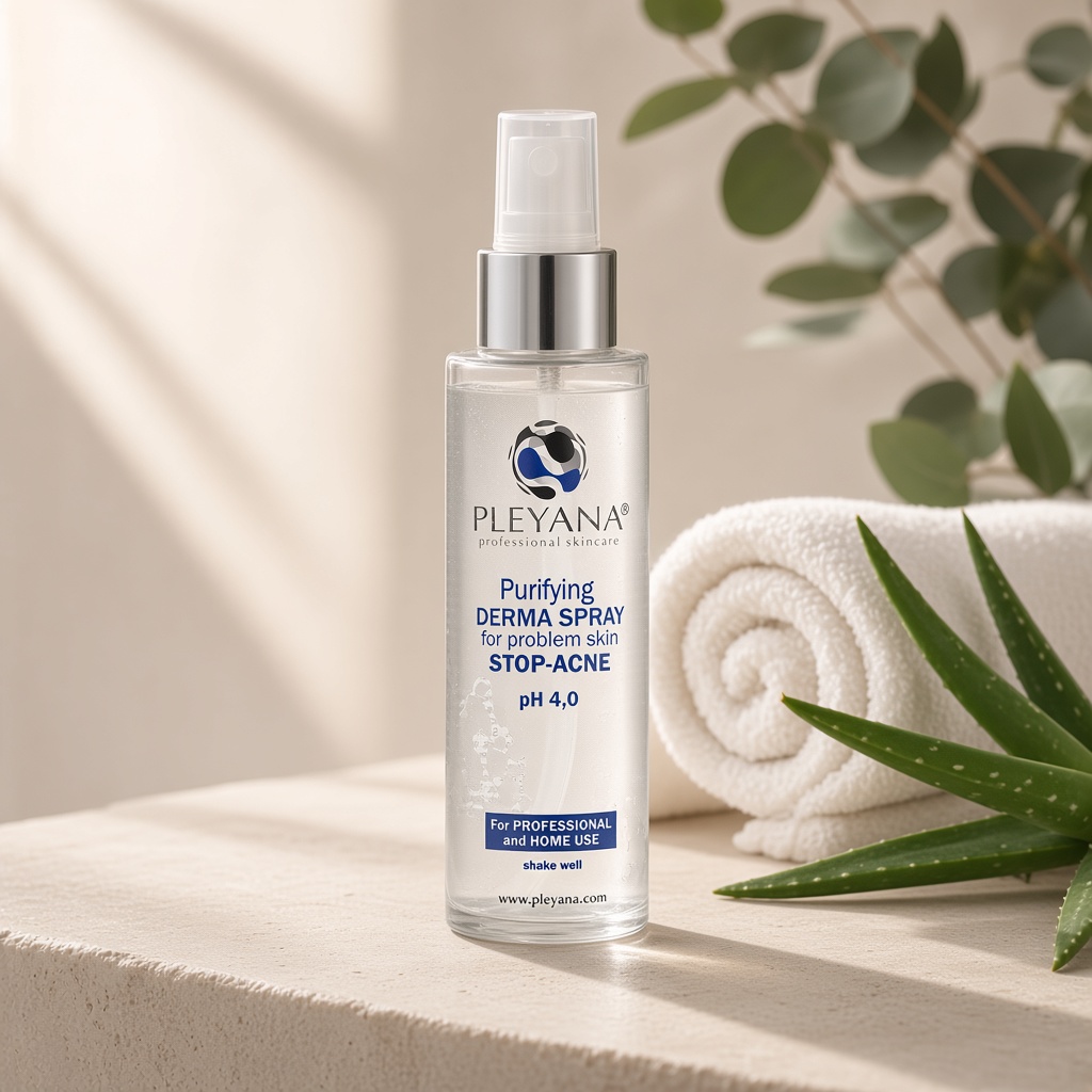 Очищающий derma спрей для проблемной кожи stop acne 100 ml pleyana Очищающий DERMA-спрей для проблемной кожи STOP-ACNE 100 ml PLEYANA — изображение 1