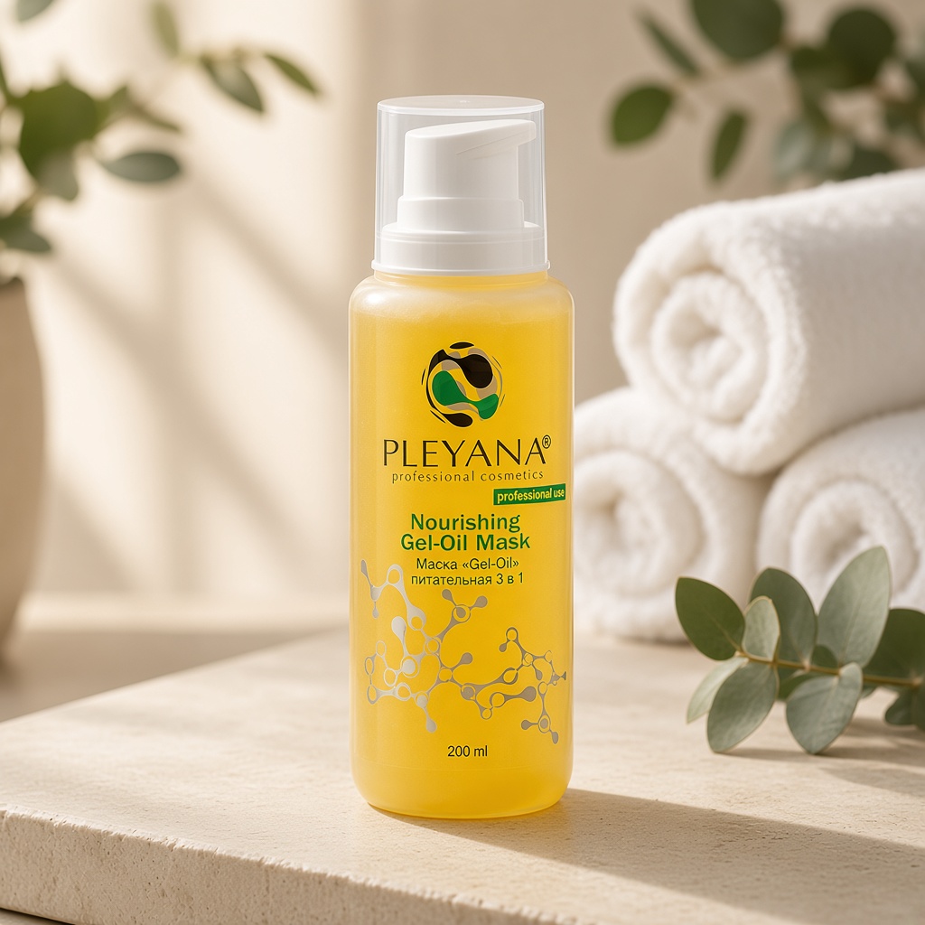 Маска «gel oil» питательная 3 в 1 200 ml pleyana Маска «Gel-Oil» питательная 3 в 1 200 ml PLEYANA — изображение 1