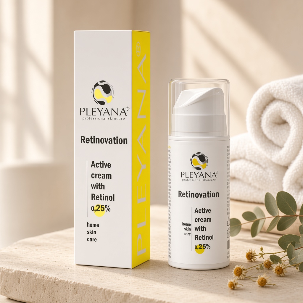pleyana retinovation active cream with retinol 0.25% 30 ml Активный крем с ретинолом PLEYANA Retinovation Active Cream With Retinol 0.25% 30 ml Активный крем с ретинолом — изображение 1