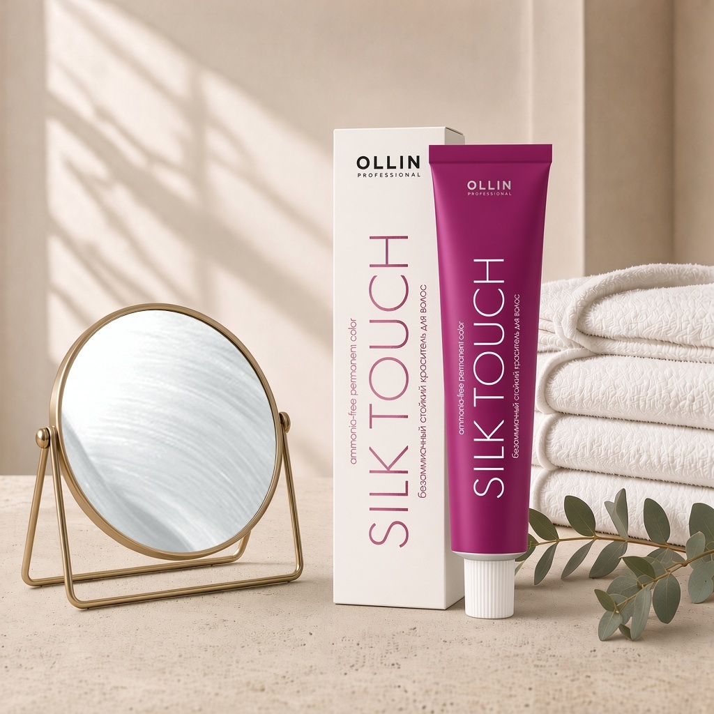 ollin silk touch Крем краска для волос 0/00 корректор нейтральный 60 мл OLLIN SILK TOUCH Крем-краска для волос 0/00 корректор нейтральный 60 мл — изображение 1