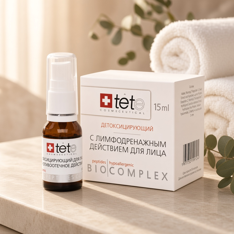 Биокомплекс детокс с лимфодренажным действием 15 мл tete Биокомплекс детокс с лимфодренажным действием 15 мл TETE — изображение 1