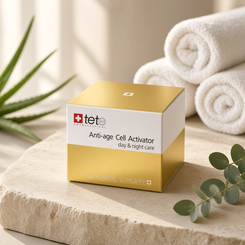 Омолаживающий крем для лица anti age cell activator day and night 50 мл tete Омолаживающий крем для лица Anti-age Cell Activator day and night 50 мл TETE — изображение 1