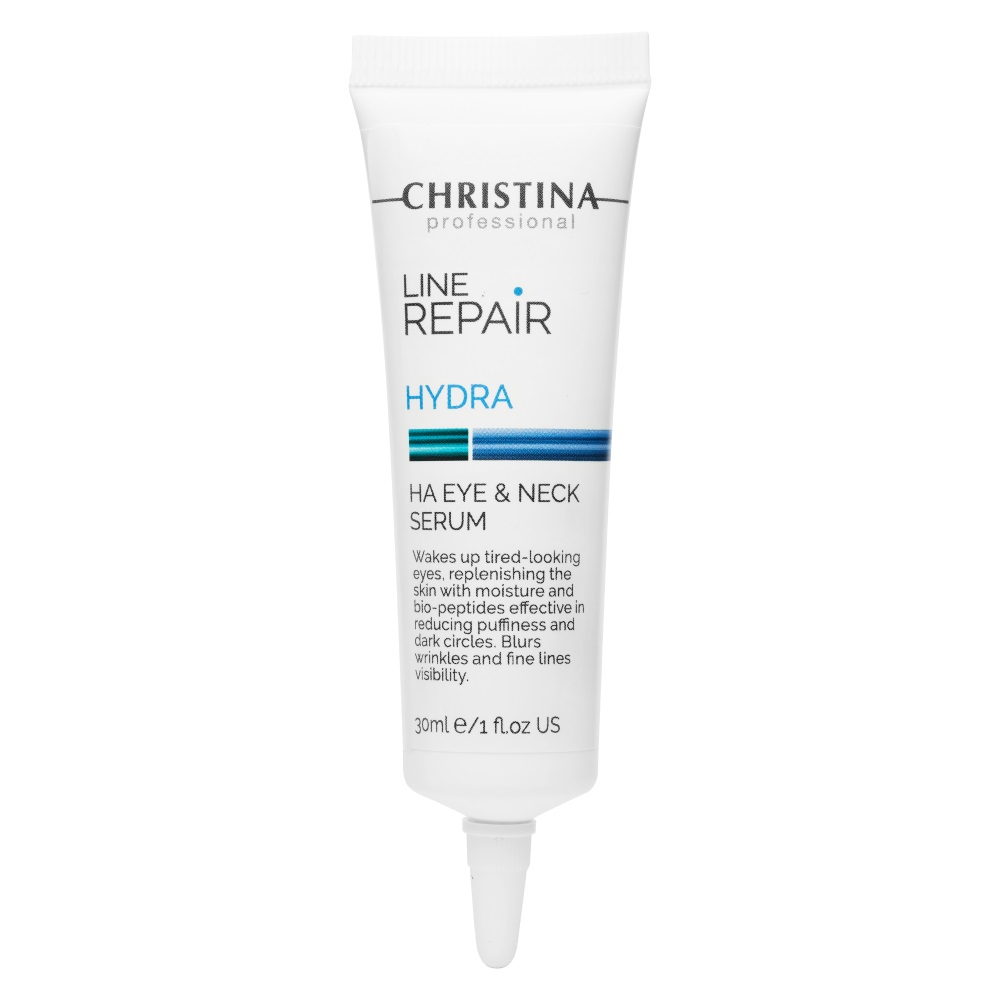 CHR938 Christina Line Repair Hydra Ha Eye & Neck Serum Сыворотка для кожи вокруг глаз и шеи с гиалуроновой кислотой 30 мл