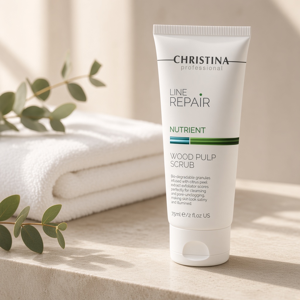 christina line repair nutrient wood pulp scrub Скраб с частицами коры цитрусовых 75 мл CHRISTINA Line Repair Nutrient Wood Pulp Scrub Скраб с частицами коры цитрусовых 75 мл — изображение 1