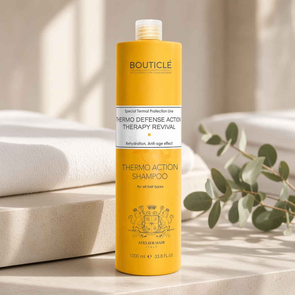 bouticle thermo defense action shampoo Термозащитный шампунь 1000 мл BOUTICLE Thermo Defense Action Shampoo Термозащитный шампунь 1000 мл — изображение 1