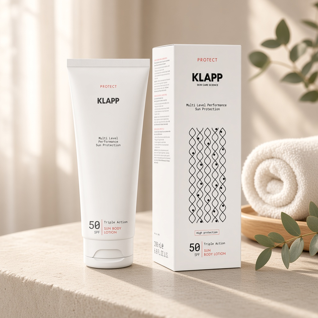klapp protect sun body lotion spf50 Солнцезащитный лосьон для тела 200 мл KLAPP Protect Sun Body Lotion SPF50 Солнцезащитный лосьон для тела 200 мл — изображение 1