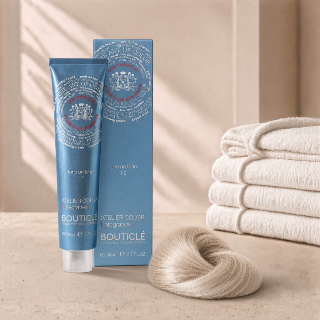 bouticle atelier color integrative Полуперманентный краситель для волос чистый тон 80 мл BOUTICLE Atelier Color Integrative Полуперманентный краситель для волос чистый тон 80 мл — изображение 1