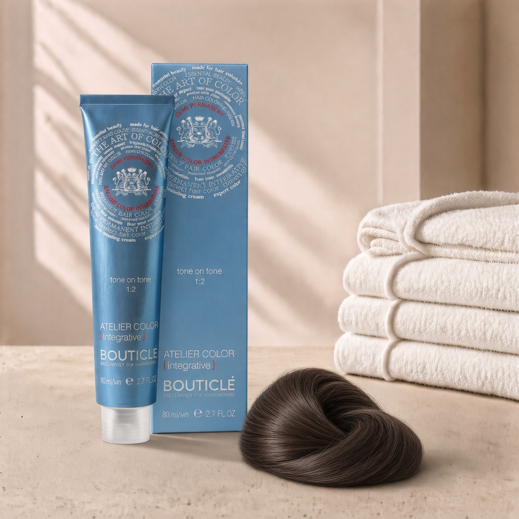 bouticle atelier color integrative Полуперманентный краситель для волос ре омбре 6 80 мл BOUTICLE Atelier Color Integrative Полуперманентный краситель для волос ре-омбре 6 80 мл — изображение 1